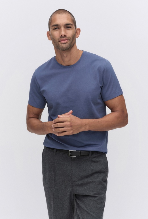 Core solid o-neck Core solid o-neck MID BLUE