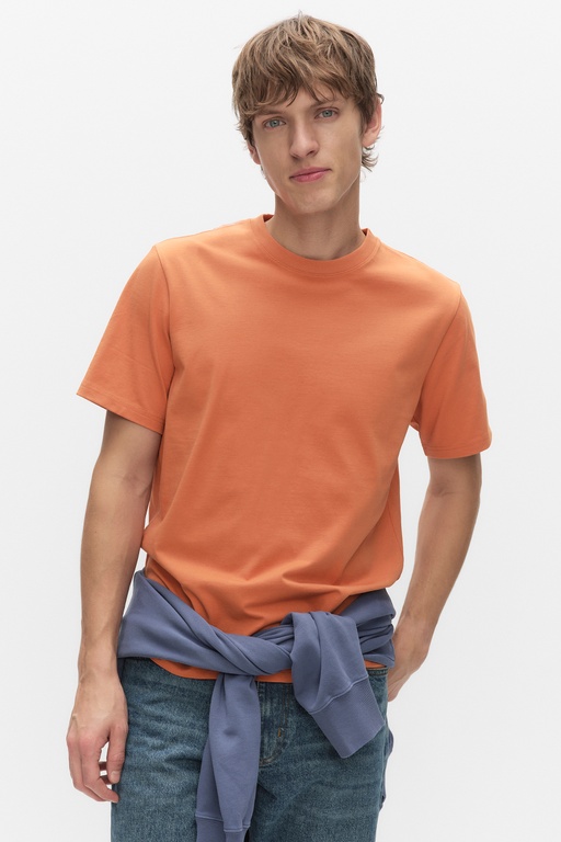 Logan heavy tee APRICOT ORANGE