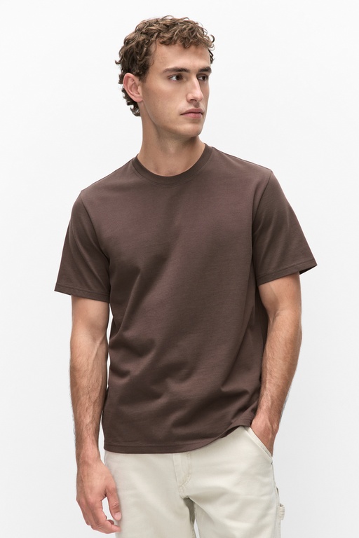 Logan heavy tee Logan heavy tee CHOCOLATE BROWN