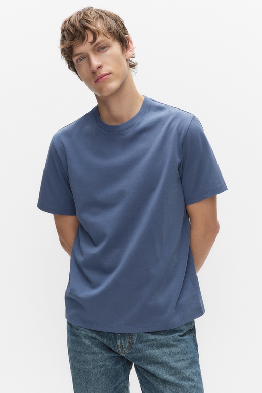 Logan heavy tee VINTAGE INDIGO