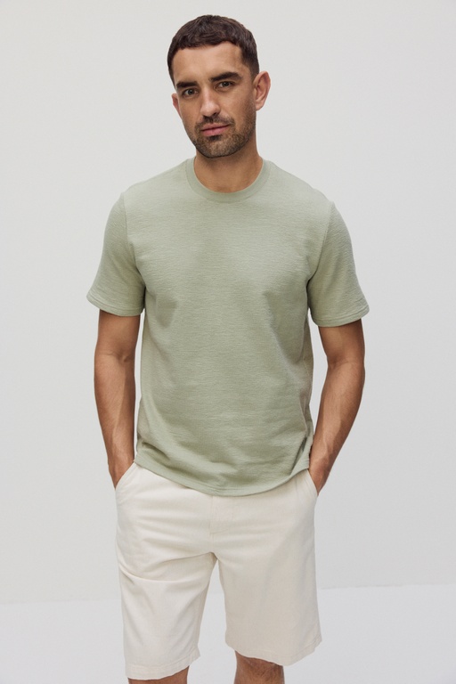 Jeff tee LIGHT GREEN