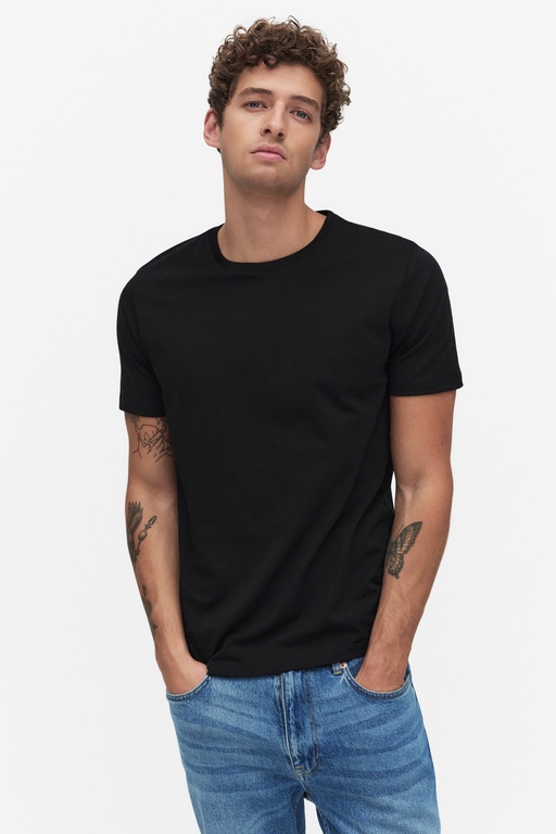 Aidan basic tee BLACK