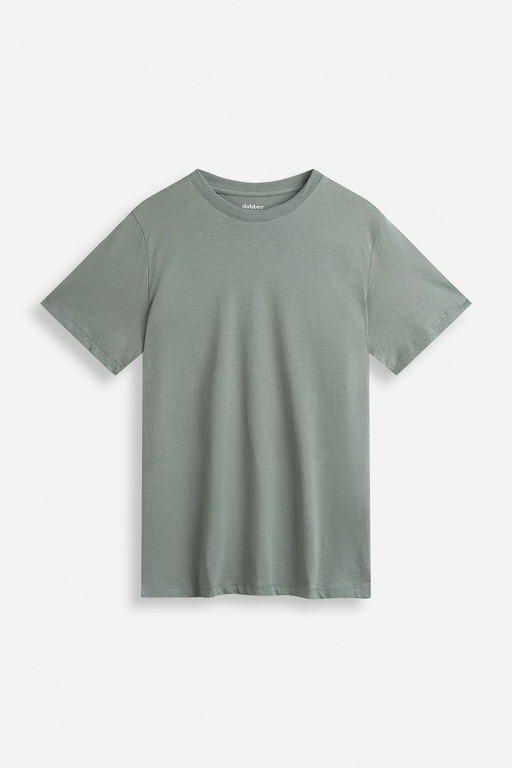 Aidan basic tee MID GREEN