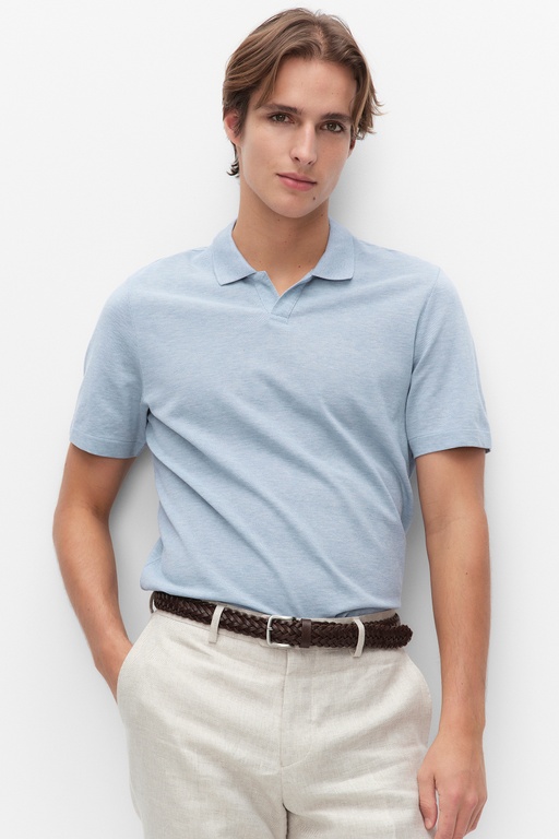 Vincent pique LIGHT BLUE MEL