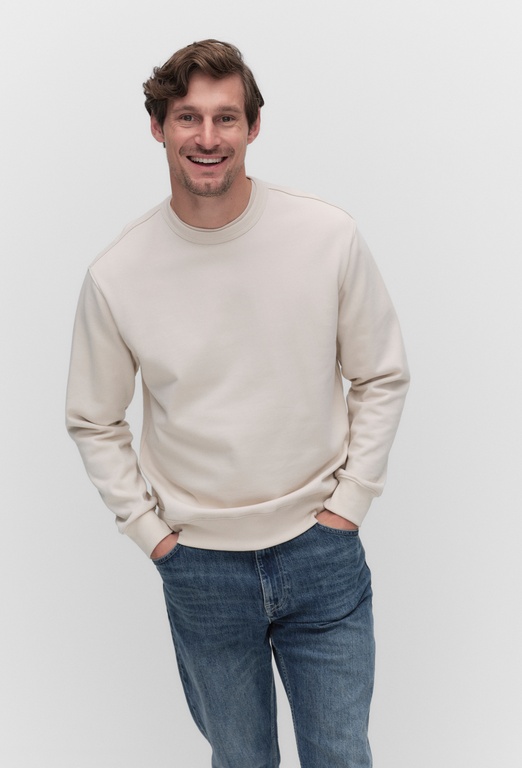 Elis sweatshirt LIGHT BEIGE