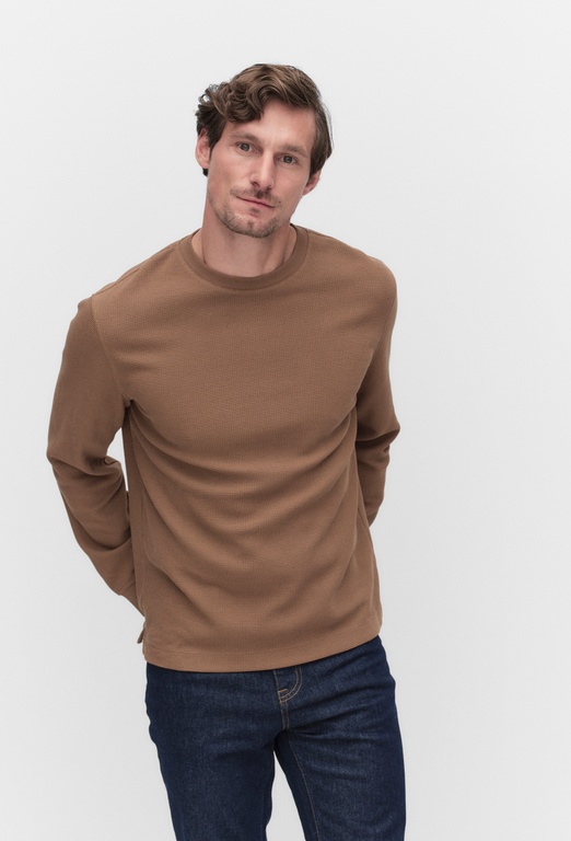 Aske longsleeve tee BROWN
