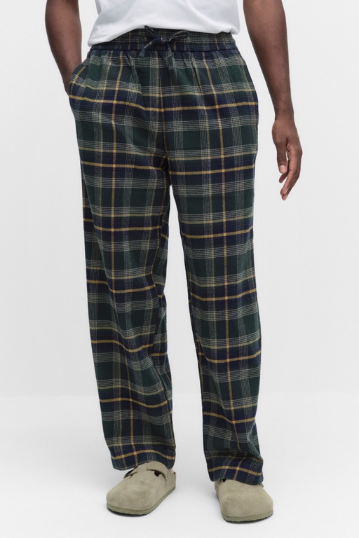 Santino pyjama trouser GREENBLUE CHECK