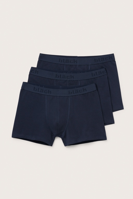 3p cotton boxer brief DARK BLUE