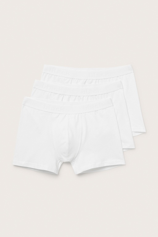 3p cotton boxer brief WHITE