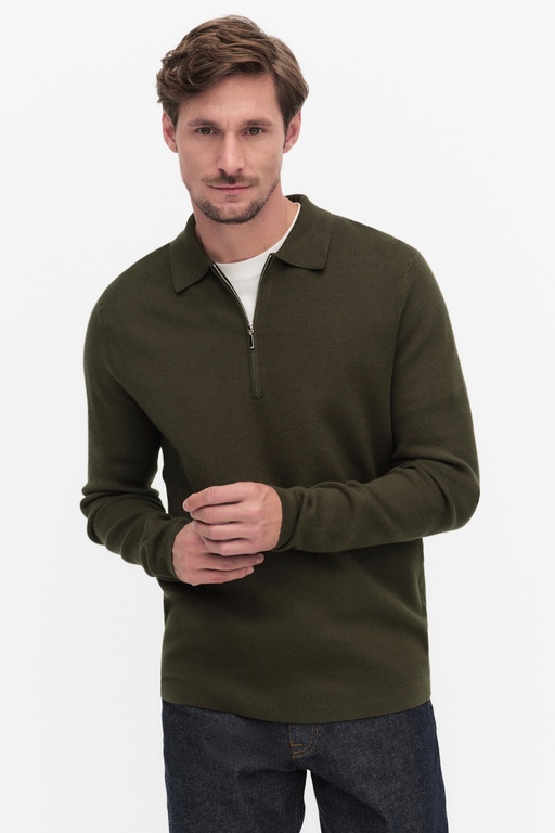 Caleb half zip Caleb half zip GREEN