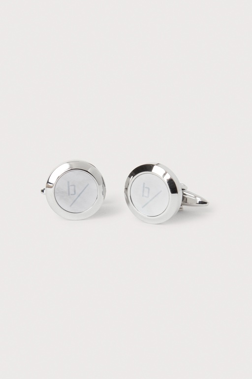 Bläck logo cufflink Bläck logo cufflink SILVER