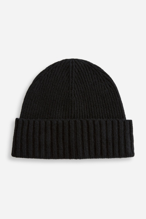 Mac merino wool beanie BLACK