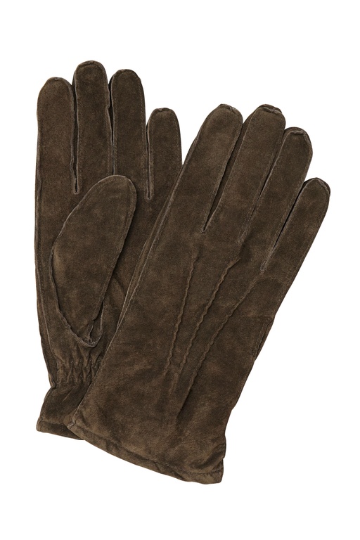 Matt suede glove Matt suede glove BROWN