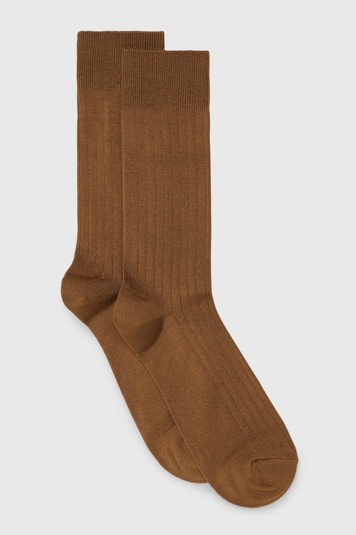 Wigan rib sock Wigan rib sock CINNAMON BROWN