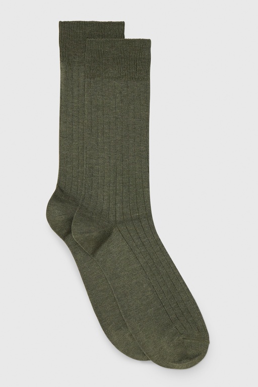 Wigan rib sock Wigan rib sock GREEN MELANGE
