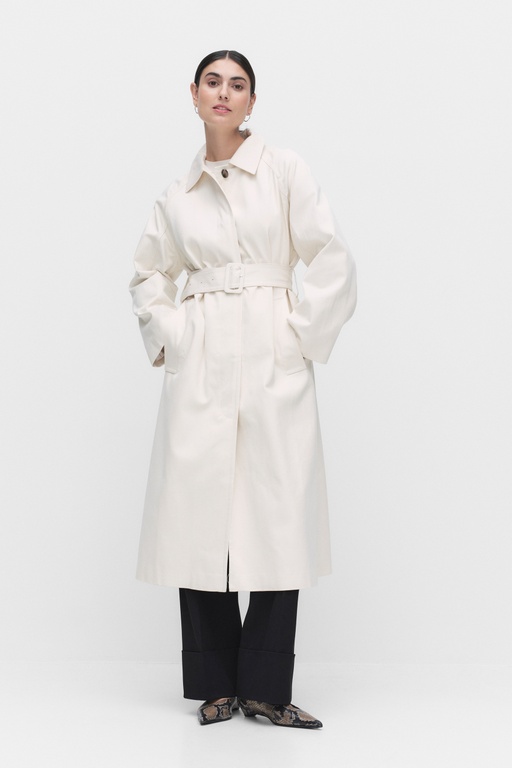 Millie carcoat OFF WHITE