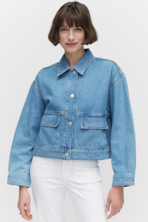 Gabby denim jacket LIGHT BLUE WASH