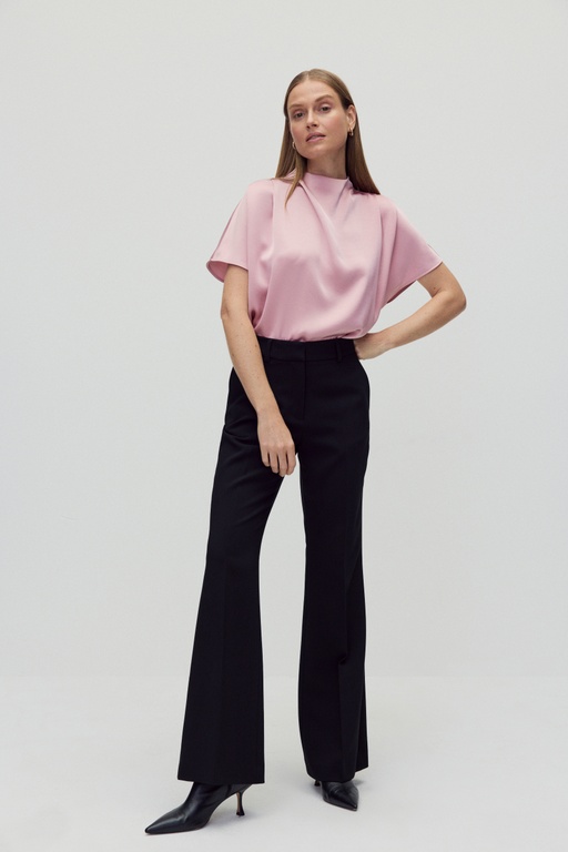 Bianca flare trousers Bianca flare trousers BLACK
