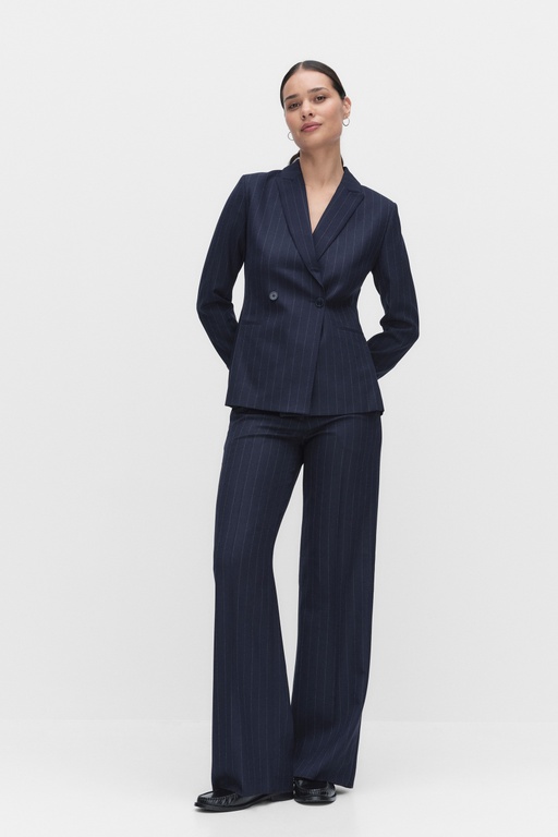 Alberte trousers NAVY PINSTRIPE