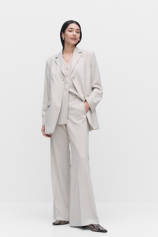 Franka trousers BEIGE MELANGE