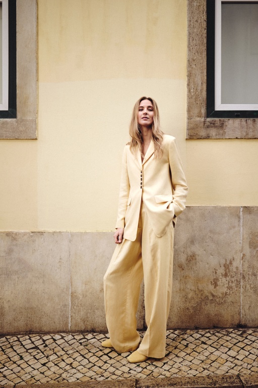 Ivory trousers YELLOW