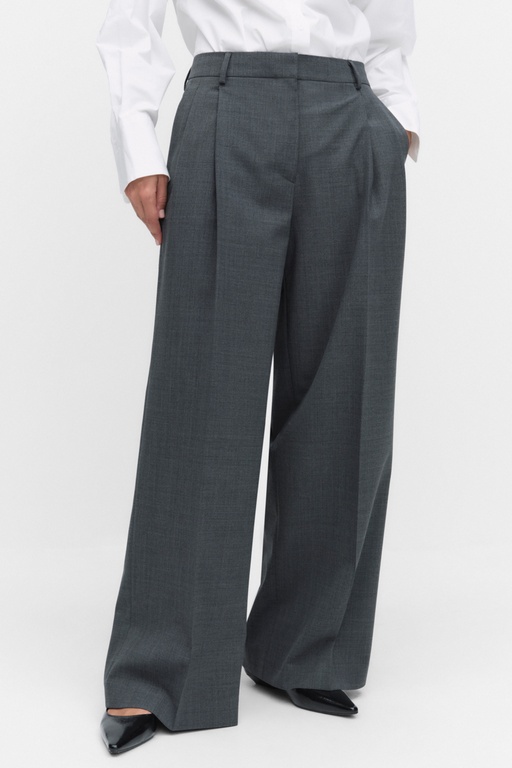 Claudia trousers GREY MELANGE