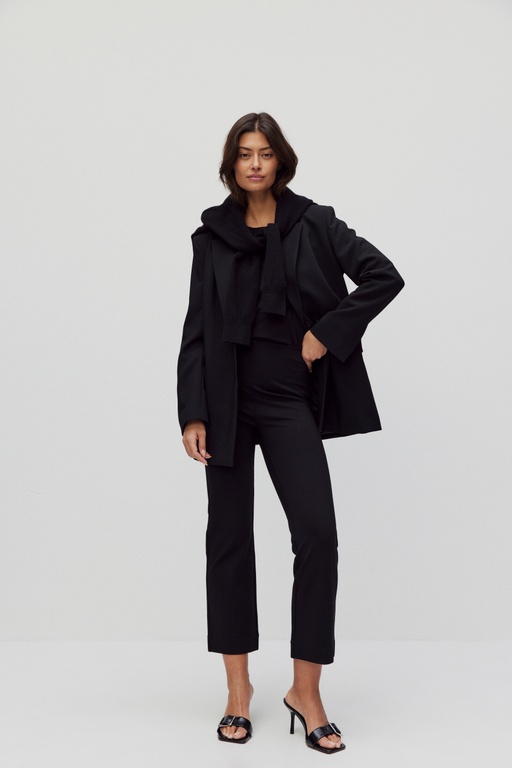 Hannah jersey trousers BLACK
