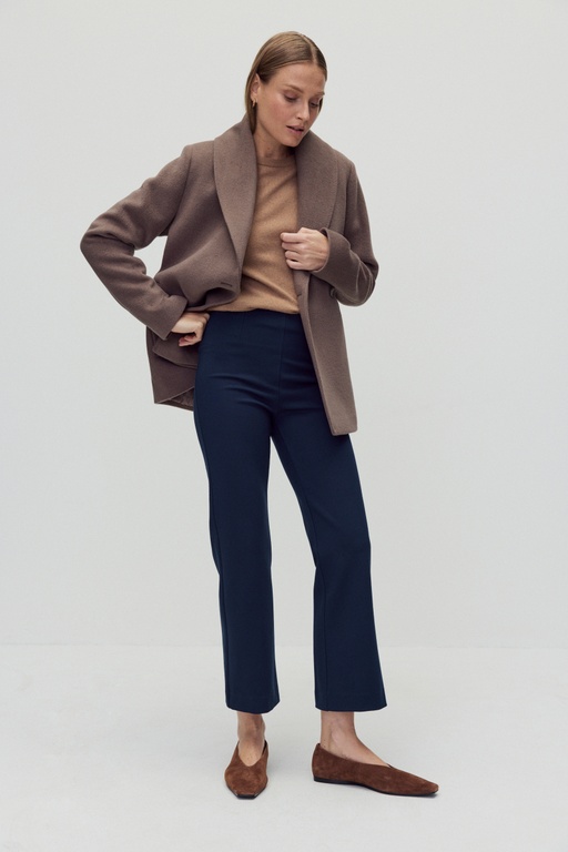 Hannah jersey trousers NAVY