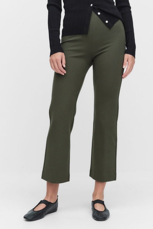 Hannah jersey trousers OLIVE GREEN