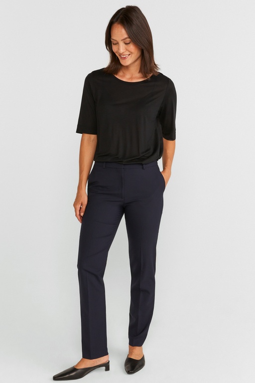 Karen slim trousers NAVY