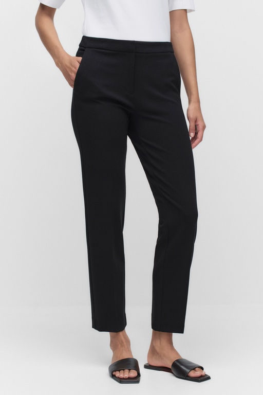 Petra jersey trousers BLACK