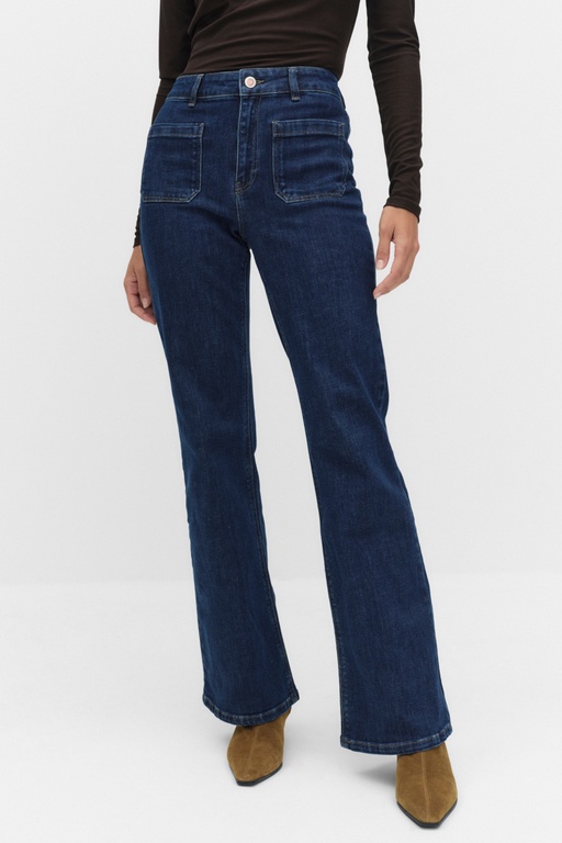 Lulu denim trousers Lulu denim trousers DARK BLUE WASH