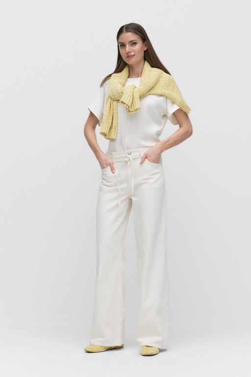 joyce denim trousers ECRU