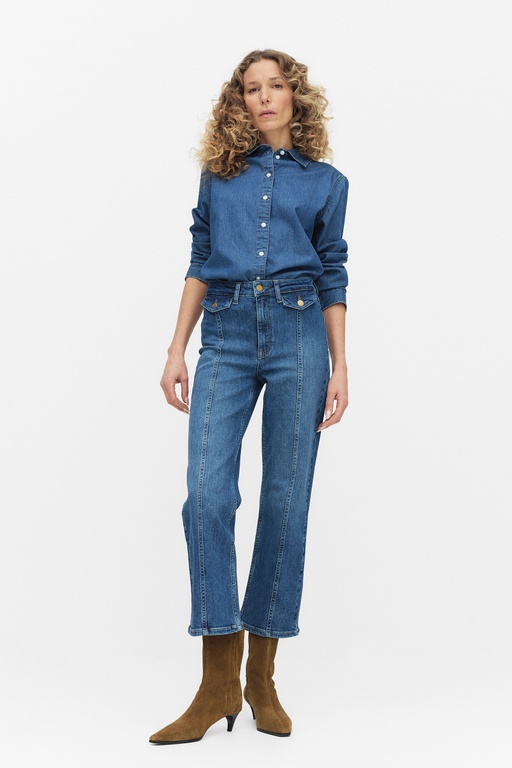 Portia denim trousers MID BLUE WASH