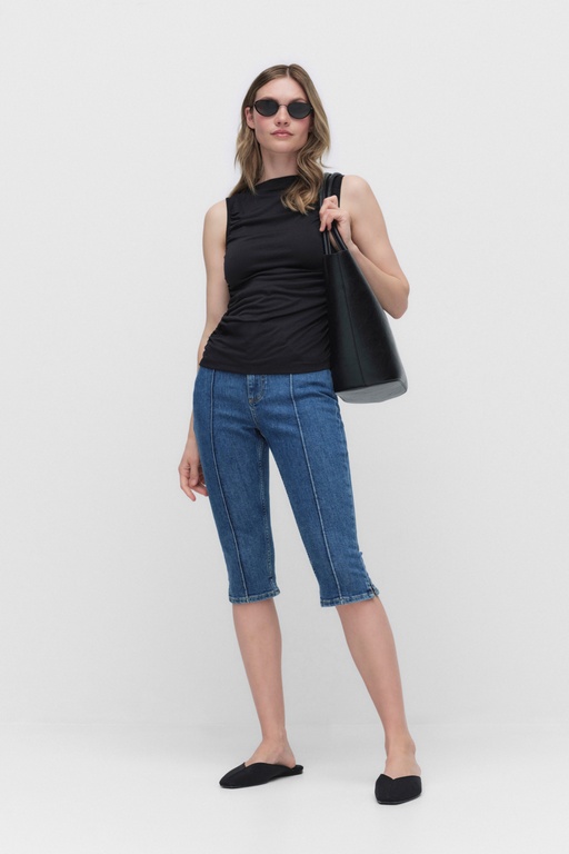 jaya denim capri jaya denim capri MID BLUE