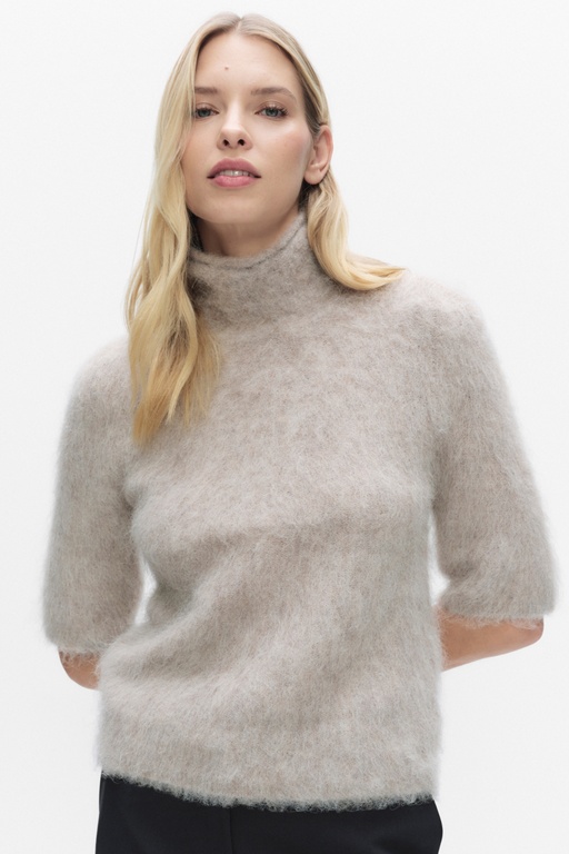Karla knit ss PUMICE STONE