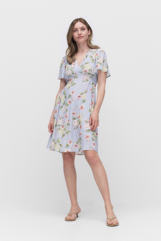 Giova dress LT BLUE FLOWER