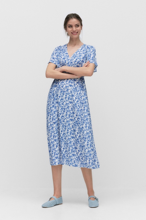 Gracy dress BLUE FLOWER