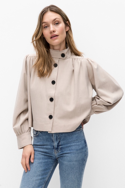 Zoie jacket LIGHT BEIGE MEL