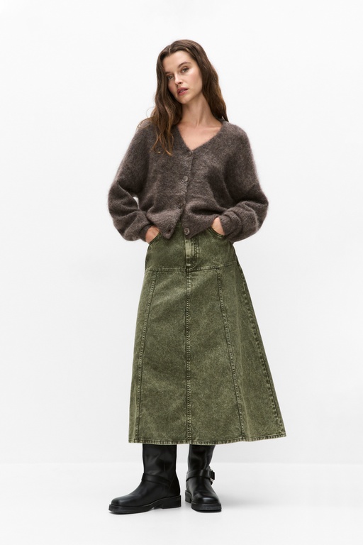 Jaye denim skirt Jaye denim skirt GREEN DENIM