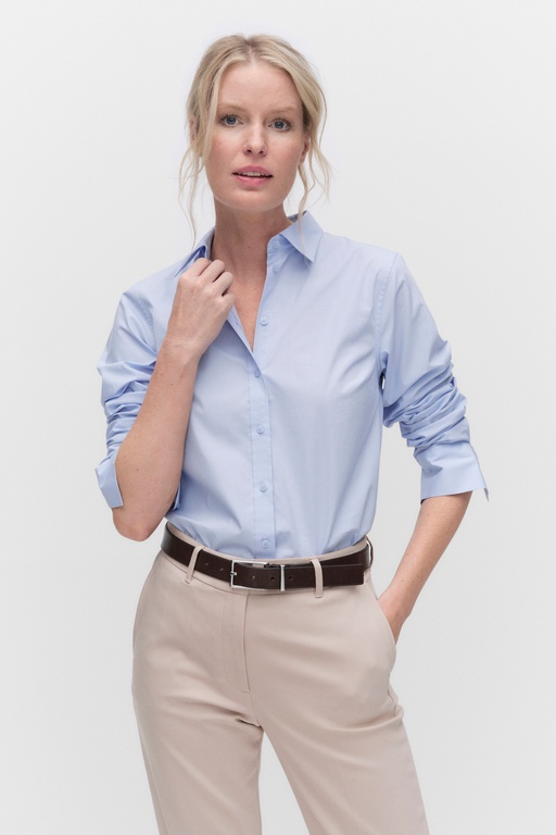 Taylor basic shirt LIGHT BLUE