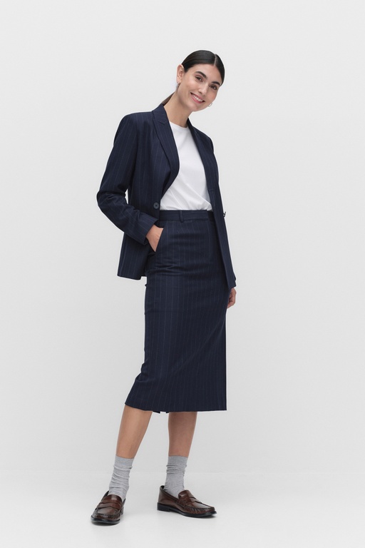 Alberte skirt Alberte skirt NAVY PINSTRIPE