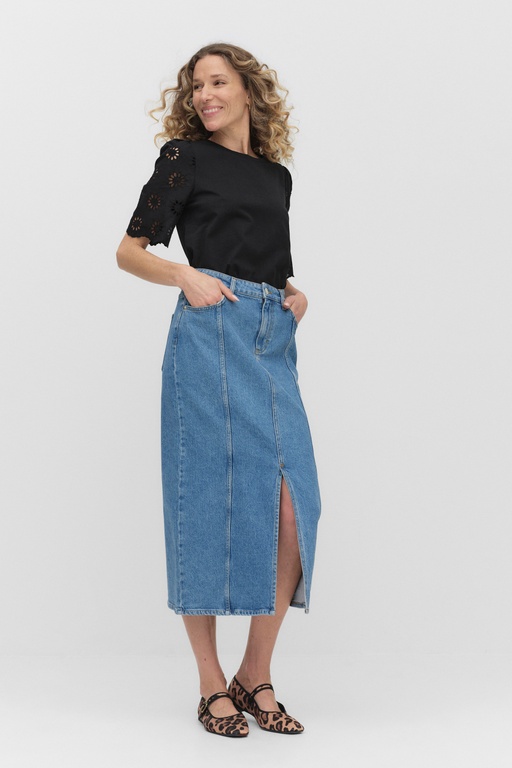 Ashley skirt LIGHT BLUE WASH