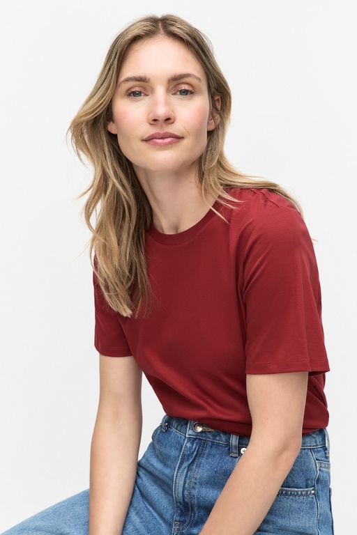 Maia premium tee Maia premium tee DARK RED