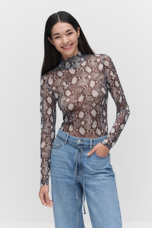 Sia top SNAKE PRINT