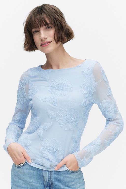 Daphne top LIGHT BLUE