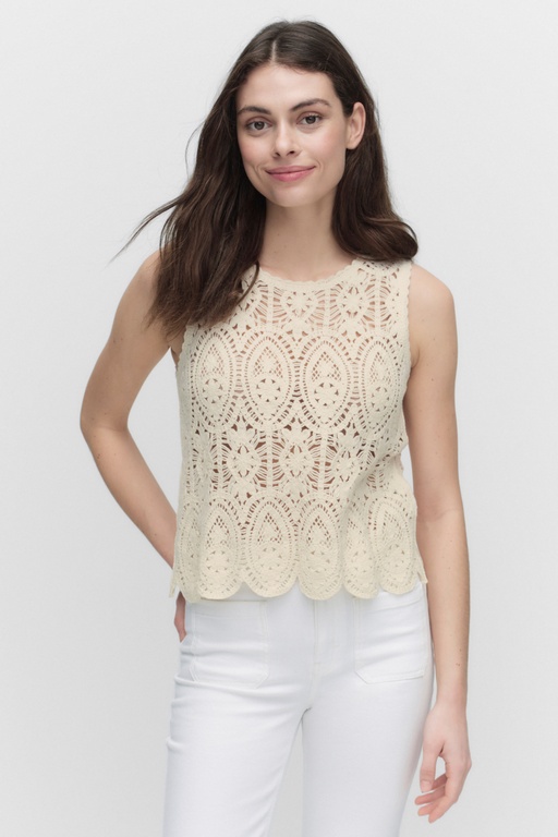 Tara top OFF WHITE