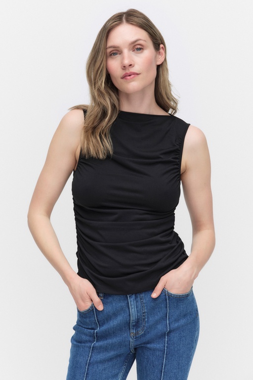 Calla top BLACK