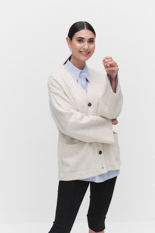 Zelma cardigan BEIGE MELANGE