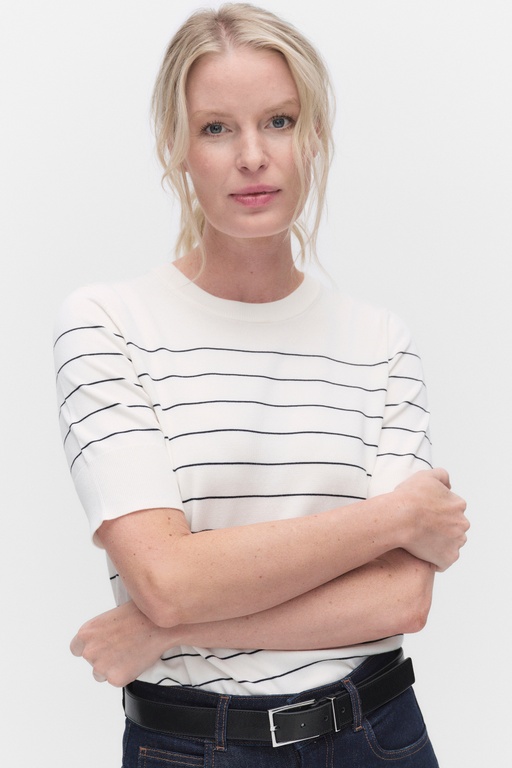 Alicia knitted tee STRIPE